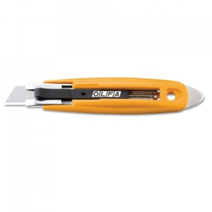 SK-9 - cuțit-cutter Siguranță japonez, cu lamă retractabilă, Olfa - Img 1