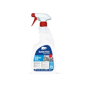 Soluție curățat suprafețe bucătărie cu pulverizator 750 ml Sgrassatore ultra Sanitec