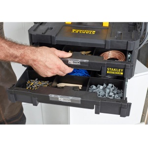 Stanley FMST1-71981 Cutie depozitare Tstak si cutie 2 sertare Tstak - 440 x 326.1 x 331.7 mm - Img 3