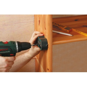 Stativ mobil pentru masina de gaurit pentru executarea gaurilor rectangulare Wolfcraft 4685000, cu 5 bucse de gaurire metalice cu diametrul de 4, 5, 6, 8, 10 mm - Img 6