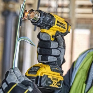 Suflanta cu aer cald compatibila cu acumulatori Li-Ion Dewalt DCE530N, 530 grade C, 190 l/min - Img 5