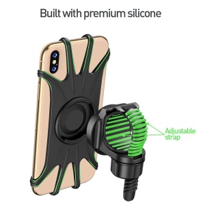 Suport detașabil Tellur de telefon 4"-6.5" pentru bicicletă BPH100, negru - Img 3