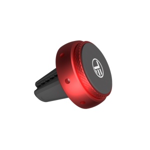 Suport magnetic de telefon pentru ventilație FreshDot, Odorizant Bubble Gum, roșu - Img 1