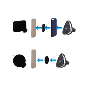 Suport magnetic de telefon pentru ventilație - Img 2