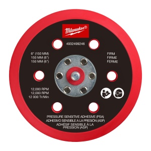 Suport pentru șlefuitor orbital MILWAUKEE M12 FUEL™ 150 mm - moale și PSA