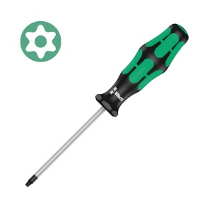 Surubelnita Wera 367 TORX BO TX15 A 80 mm , Kraftform Plus, protectie anticoroziva, securitate cu pin central