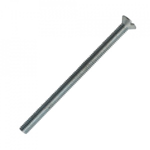 Suruburi cap inecat crestat, DIN 963 GR 4.8 ZN, M8x25, 100 bucati