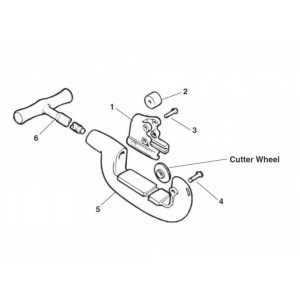 TĂIETOR DE ȚEVI DIN OȚEL STANDARD 1/8-1.1/4" - Img 3