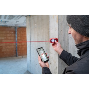 Telemetru cu laser roșu si bluetooth Sola METRON 30 BT, 30m - Img 12