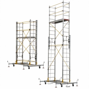 TeleSafe 005XL Schela mobila profesionala din aluminiu - Img 1