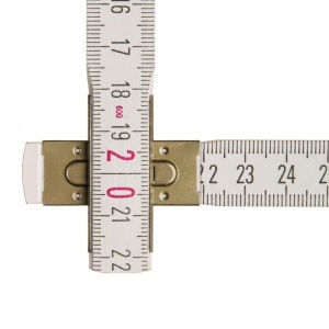 Tip 1607 Metru pliant Stabila - culoare alba - Img 2