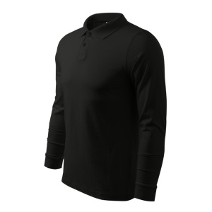 Tricou polo pentru bărbaţi, Single J. LS, 180 g/m² 211 - Img 4