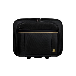 Troler de mână cu 2 roți laptop 15,6" Exactive Exacompta 18534E, negru