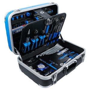 Trusa 106 piese scule profesionala in geanta plastic ABS - Img 5