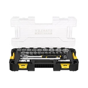 Trusa chei tubulare Stanley FATMAX FMMT98103-1, 26 piese, 1/2", 8-34 mm - Img 2