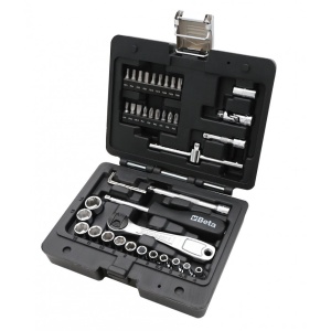 Trusa tubulare si accesorii cu actionare de 1/4" BW 903E/C42