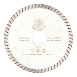 Tudee Disc diamantat Tudee debitare beton dur, standard, 115x22.2x7.5x2mm