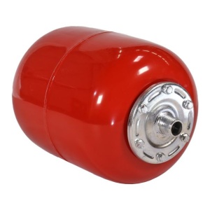 Vas de expansiune cilindric Wasserktechnik WTH18CRED, apa calda, volum 18 l, presiune max.10 bari, fara suport - Img 1