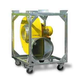 Ventilator centrifugal industrial, de presiune mare, Trotec, tip TFV300 (fara cadru) - Img 2