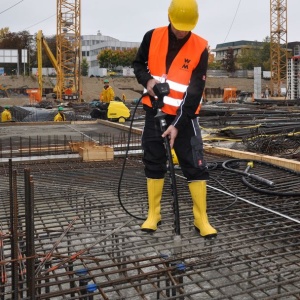 Vibrator pentru beton cu convertizor integrat Wacker Neuson IRSE-FU 45/230, cap vibrant 45 mm, arbore flexibil 15 m - Img 4