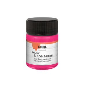 Vopsea acrilică neon Kreul 50 ml - Img 3