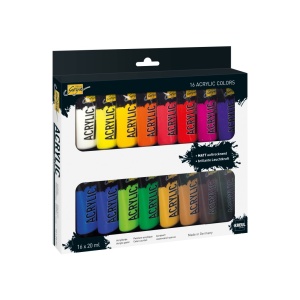 Vopsea acrilică Solo Goya 20 ml 16/set