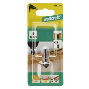 Zencuitor WS Wolfcraft 2582000, D 10 mm, unghi zencuitor 45°, pentru suruburi cu cap ingropat cu D 3 - 5 mm - Img 3