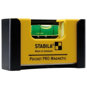 101 Pocket PRO Magnetic, nivela cu 1 bula, 2 suprafete masurare magnetice cu profil in V, 15.4 cm - Img 1
