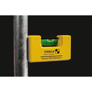101 Pocket PRO Magnetic, nivela cu 1 bula, 2 suprafete masurare magnetice cu profil in V, 15.4 cm - Img 4