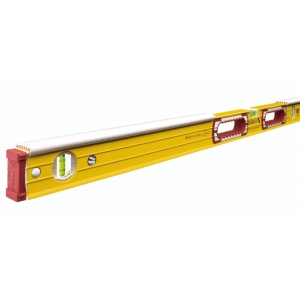 196-2k de 122 cm, nivela cu 3 bule, 2 manere si acoperire, pentru zidarie - Img 3