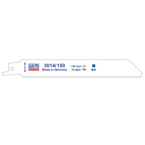 3014/150 Panza Bi-Metal pentru fierastrau sabie pentru metal / 100 bucati, DIM 150 x 19 x 0.9 mm