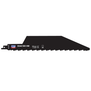 3044/300H HM Panza HM/T.C.T. pentru fierastrau sabie pentru materiale de constructii, DIM 300 x 50 x 1.1 mm