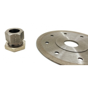 Adaptor 22,2mm la M14 - pentru cupe sau discuri cu interior de 22,2mm pt. prindere M14 - DXDY.QF22M14 - Img 2