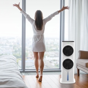 Aircooler - Racitor de aer portabil, umidificator, Trotec, tip PAE45, alb, 90 W, 1700m³/h, 5 viteze - Img 11