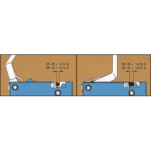 Aparat cu parghie pentru taiat fier beton, diam. 25-32mm - Alba-CR-32 - Img 2