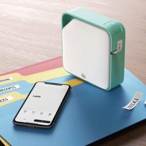 Aparat etichetat AIMO D1600 portabil Bluetooth, acumulator incorporat 1200 mAh, imprimanta termica - Img 2