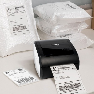 Aparat etichetat volume mari, formate mari tip LW, DK, Zebra, Brother, conectare USB, AIMO D520 - Img 2