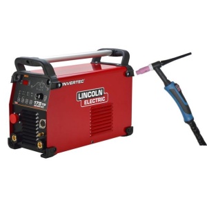 Aparat sudura TIG/ MMA Lincoln Electric INVERTEC175TP, 175 A, electrozi 1.6-4 mm - Img 2