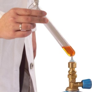 Arzator Bunsen pentru laborator CFH 52175, BL 1700, include 1 butelie cu gaz - Img 3