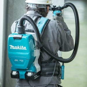 Aspirator Makita tip rucsac LXT 2x18V, 11 kPa, livrat fara acumulatori - Img 2