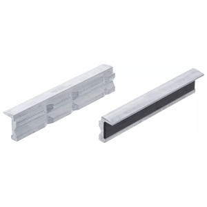 Bacuri protectie menghina 150mm, aluminiu cu profil in V pentru tevi, BGS