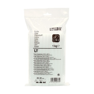 Batoane lipici Rapid Temperatura Scazuta 12mm x 190mm transparent, 1 kg punga plastic 40302781 - Img 1