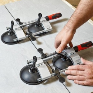 BESSEY Dispozitiv pentru îmbinarea plăcilor PS55, Deschidere 10 - 55 mm - Img 3