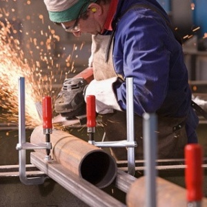 BESSEY Menghină GZ din oțel, cu șurub, Deschidere 250 mm - Img 2