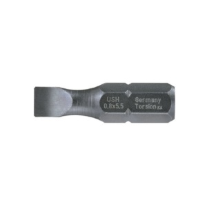 Bit hexagonal USH 1/4” DIN 3126 – Forma C 6,3 – profil lat 1,2 x 6,5
