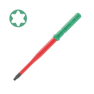 Bit surubelnita Kraftform Kompakt VDE WERA 67 iS TX25 11 x 11 x 157 protectie anticoroziva verde 05006542001