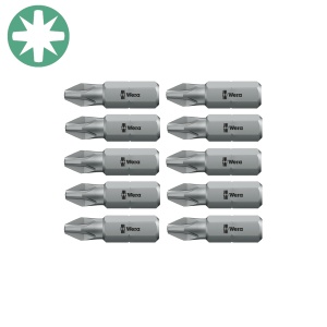 Bit surubelnita Wera 855 1 Z PZ3 Set 10 bucati 25 mm compatibil suport 1 4 , 05072084001