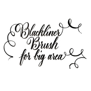 Blackliner Brush Molotow black - Img 3