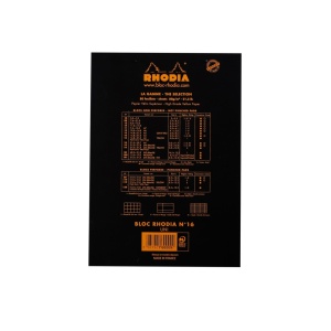 Blocnotes N16 velin A5 capsat 80 file Rhodia - Img 3
