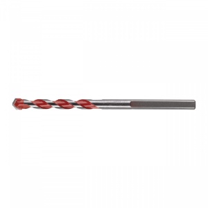 Burghie de beton premium - 3 tije plate Milwaukee (Lungime totală (mm): 100, Ø (mm): 6.5)